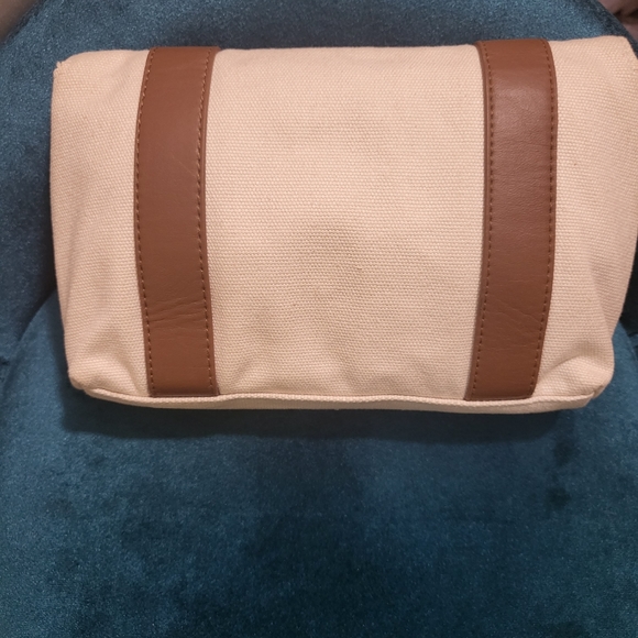 CHLOE beige cotton clutch - Picture 4 of 10